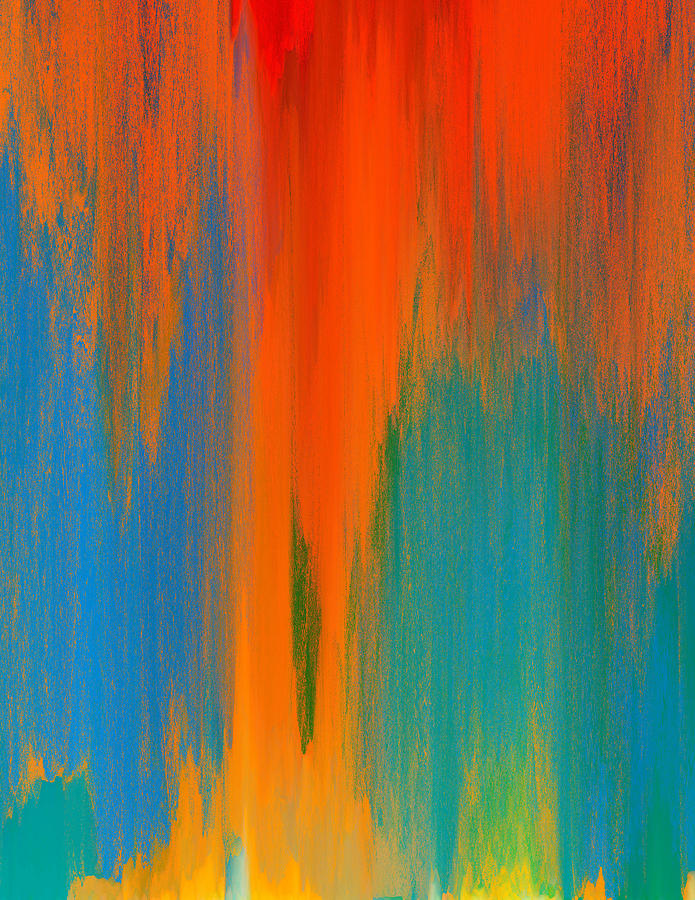 Pixel Sorting 72 Painting by Chris Butler