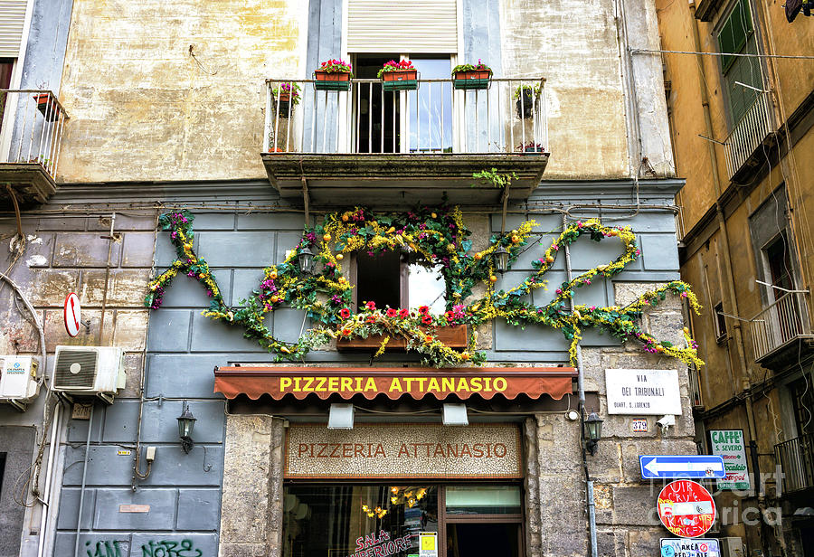 Pizzeria Attanasio in Naples Photograph by John Rizzuto