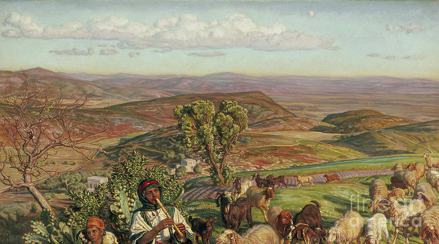Plain Of Esdraelon From The Heights Above Nazareth, 19th Century Painting by William Holman Hunt