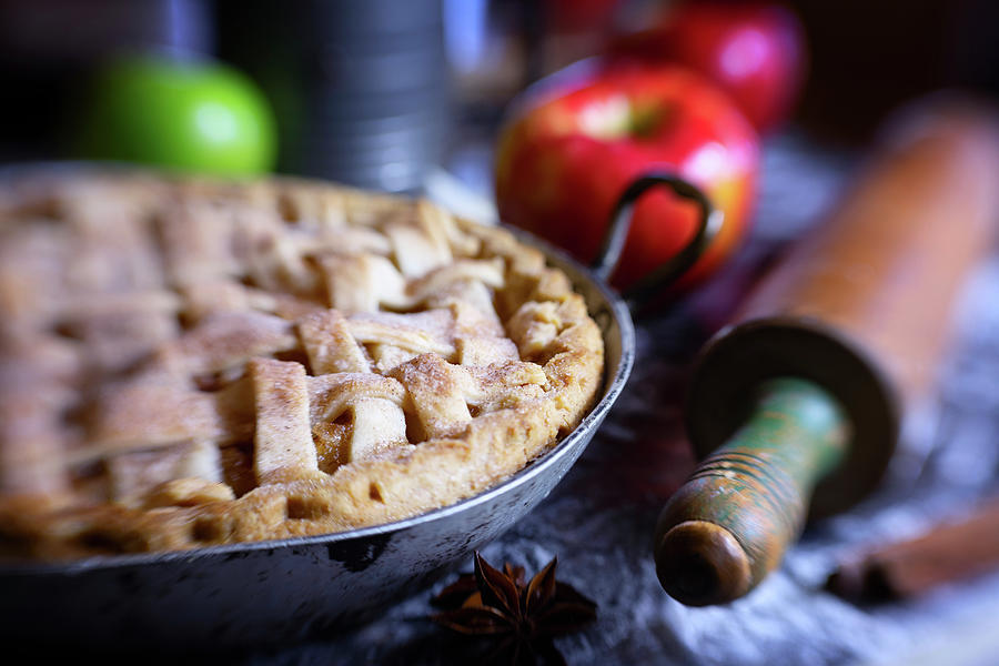 Plain Old Apple Pie Photograph by Marnie Patchett