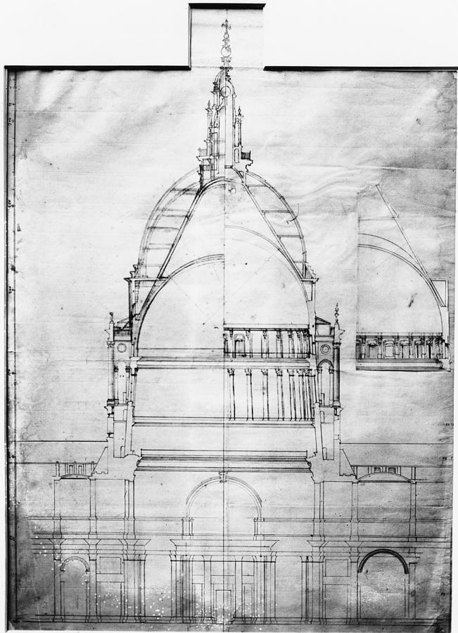 Plan Of St Pauls by Topical Press Agency