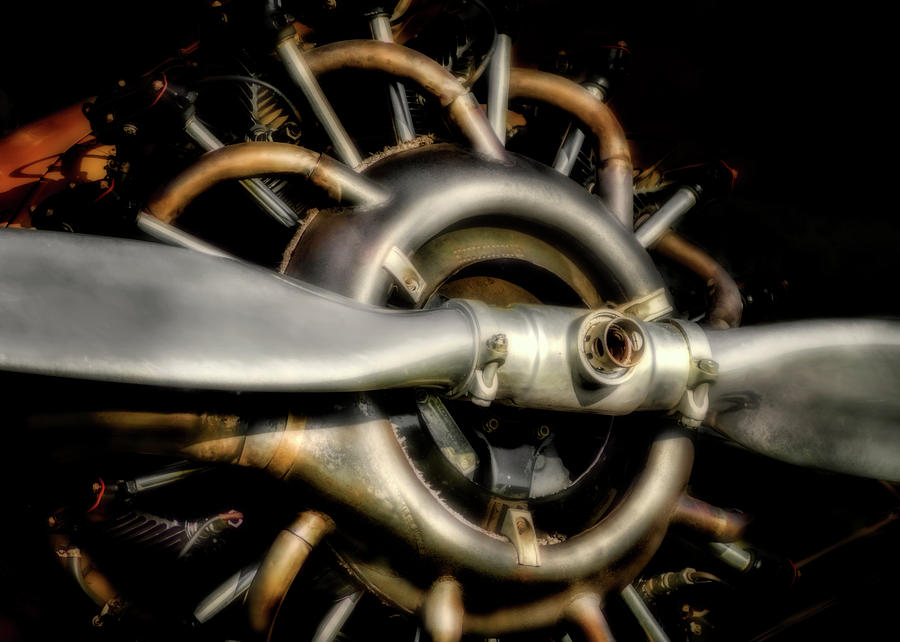 Plane Propeller Detail Photograph by Ann Powell - Fine Art America