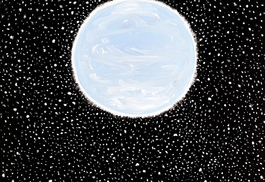 Planet Earth By Sickles Painting by Peter Sickles Planet Earth By Sickles Painting by Peter Sickles