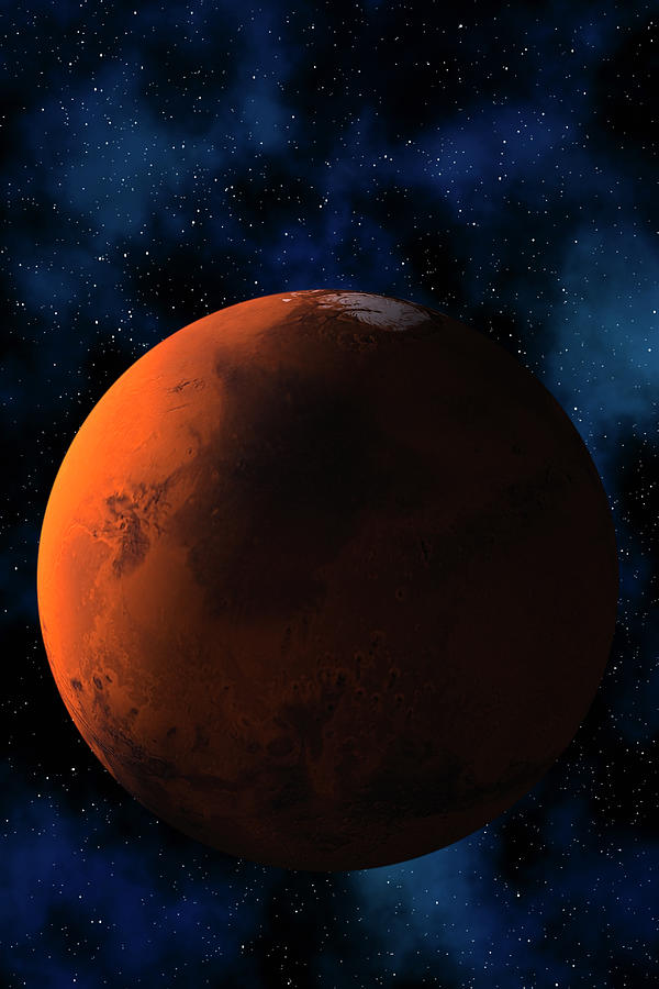 Planet Mars Photograph by Antonio M. Rosario