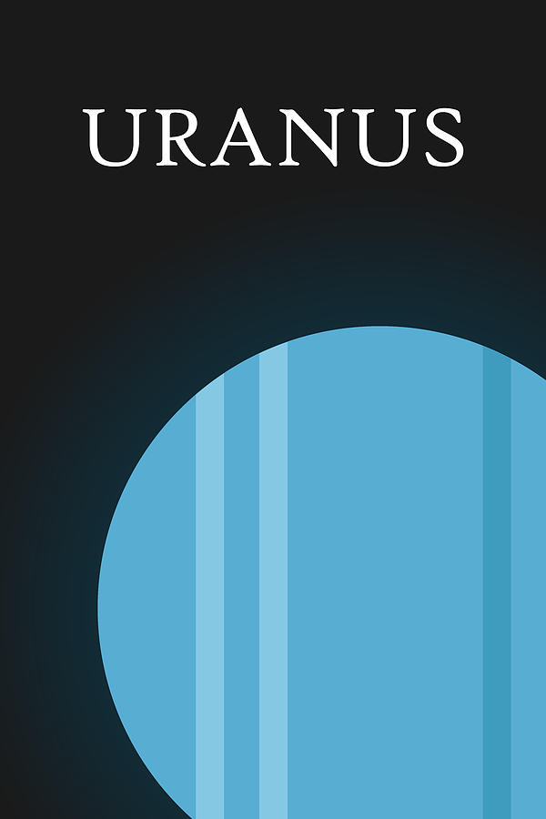 Planet Uranus Digital Art by TM Johnson - Pixels