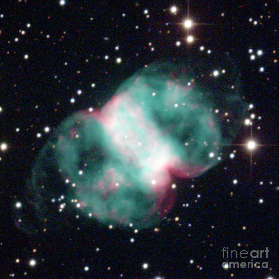 Nebula M76 Photograph by Noao/aura/nsf/science Photo Library