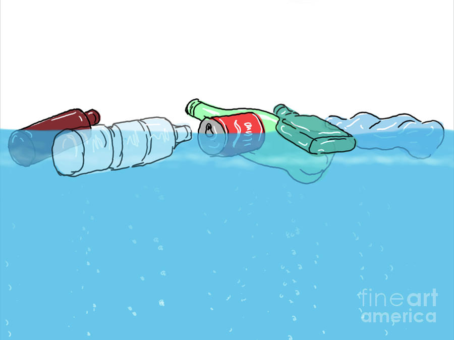 plastic-garbage-floating-in-ocean-drawing-digital-art-by-aloysius