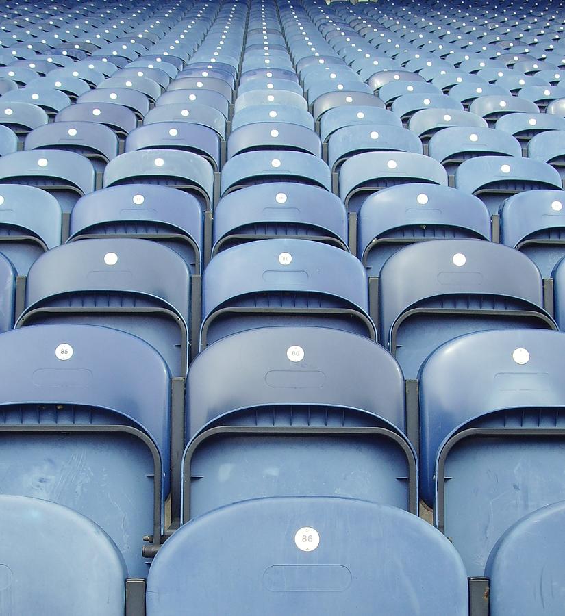 Plastic Seats Photograph by Tony Worrall Foto