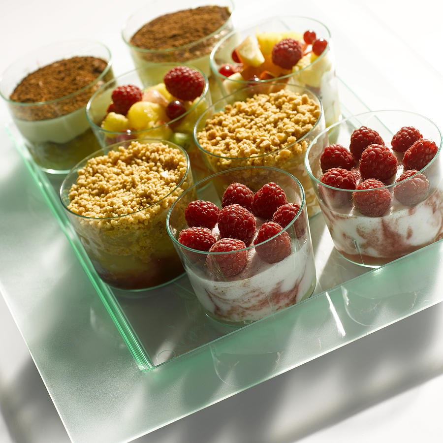 Plateau Desserts Desserts On A Tray Photograph by Studio - Photocuisine -  Fine Art America