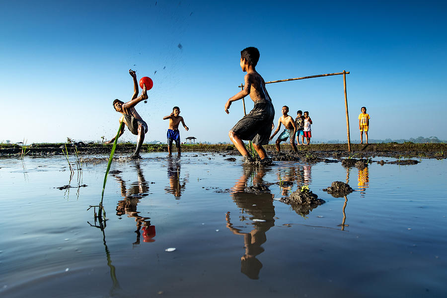 Football Photograph - Play Football by Prianto Puji Anggriawan