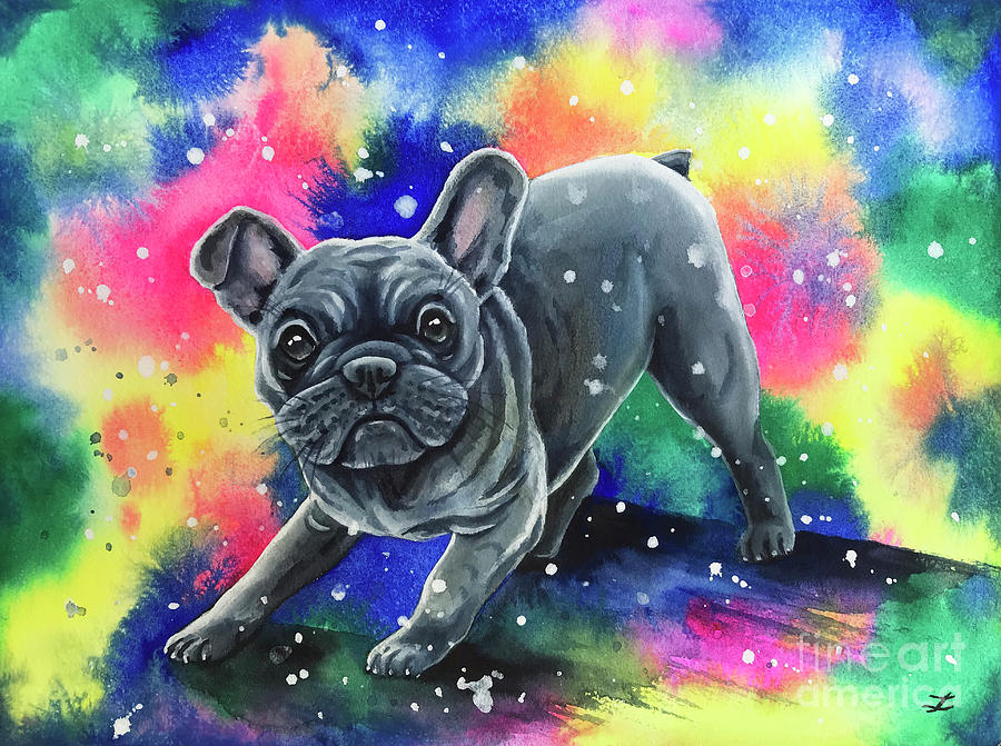 Playful Puppy Painting