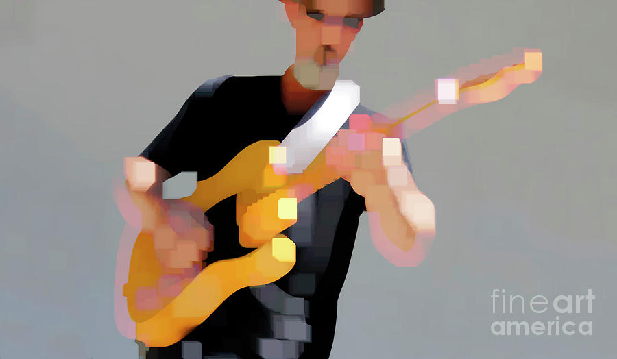 Musicians Photograph - Playing in Abstract by Steven Digman Musicians Photograph - Playing in Abstract by Steven Digman