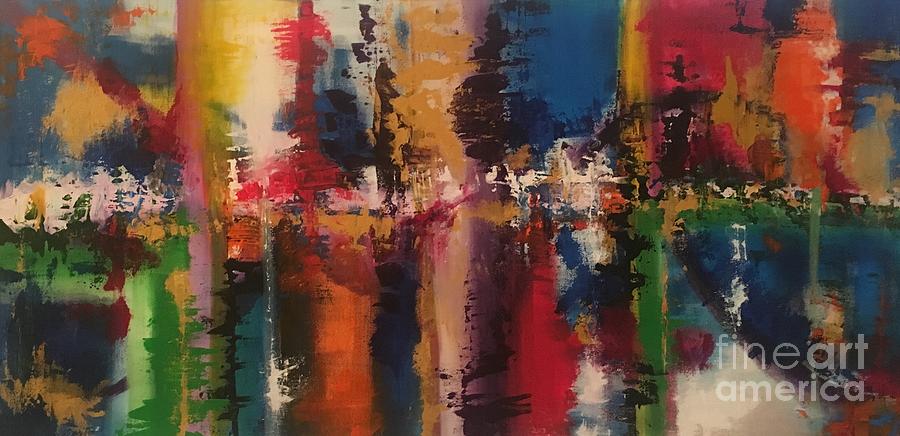 Abstract VI Art Print Painting by Crystal Stagg