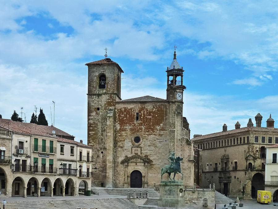 Plaza Mayor And St. Martin Church Photograph by Sir Francis Canker Photography