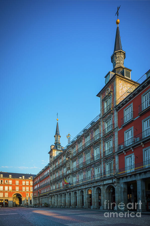 Plaza Mayor Madrid Photograph by Inge Johnsson