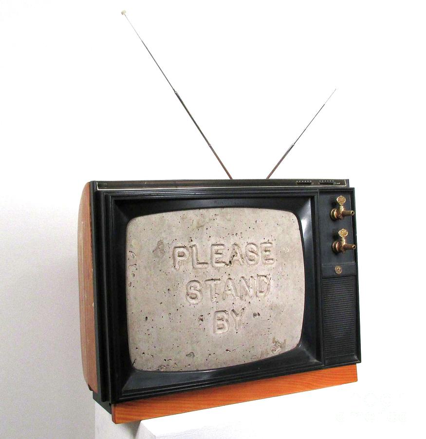 Czappa Sculpture - Please Stand by by Bill Czappa Czappa Sculpture - Please Stand by by Bill Czappa
