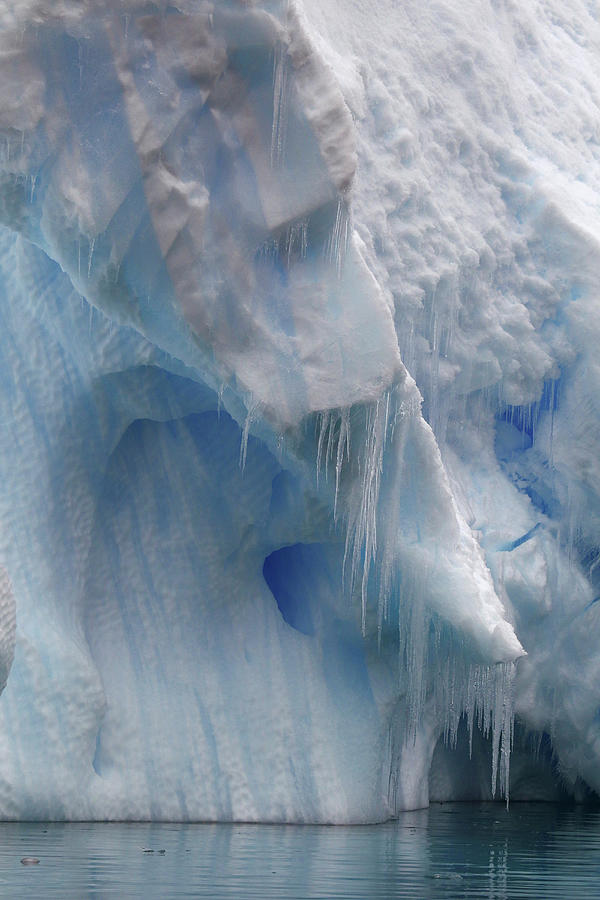 Nature Photograph - Pleneau Bay Iceberg, Antarctica by Ofer Zidon