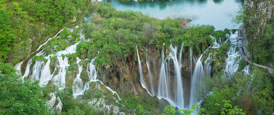 Plitvice Waterfalls Photograph by Lindley Johnson