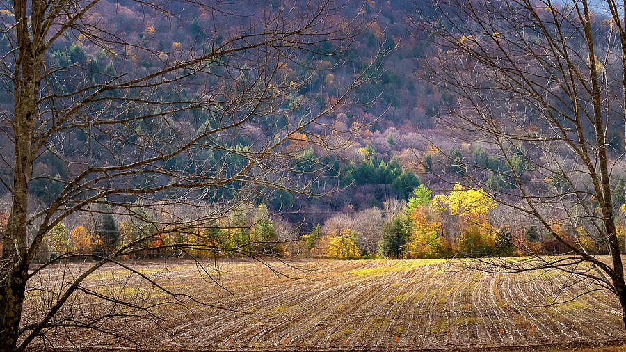 Plowed Field in Fall Photograph by Rob Smiths