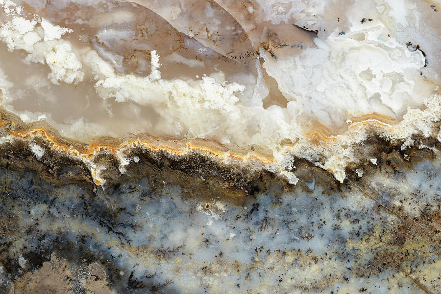 Plume Agate Details, Close Photograph by Mark Windom