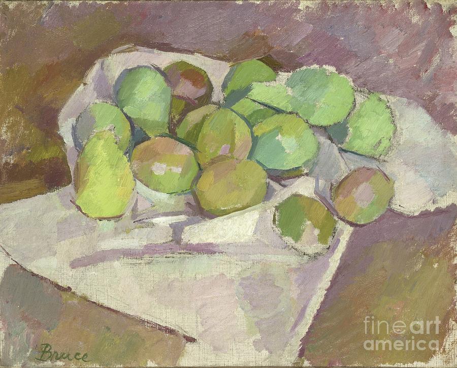 Plums, 1912 Painting by Patrick Henry Bruce