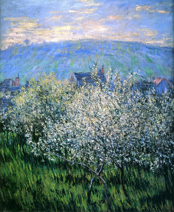 Plums Blossom, 1879 Painting