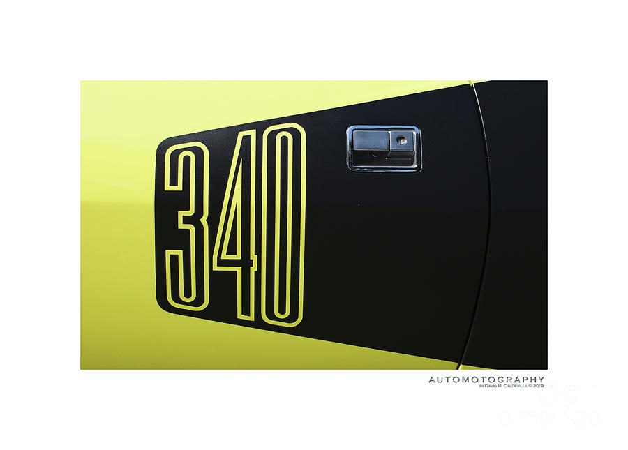 Plymouth Barracuda Drivers Door Digital Art by David Caldevilla