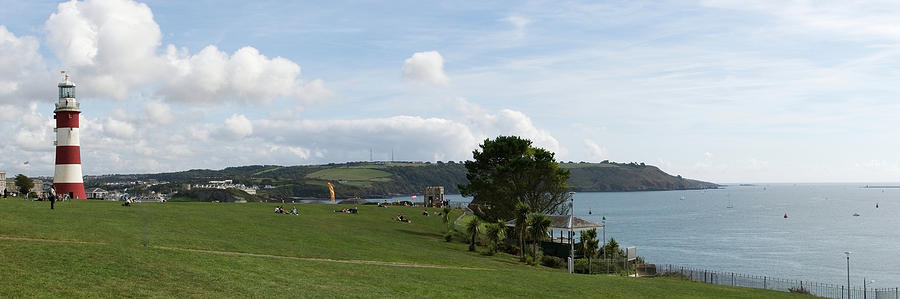 Plymouth Hoe Panorama Photograph