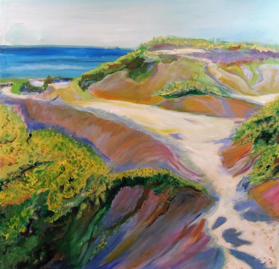 Beach Painting - P.M. Dunes by Max Bowermeister
