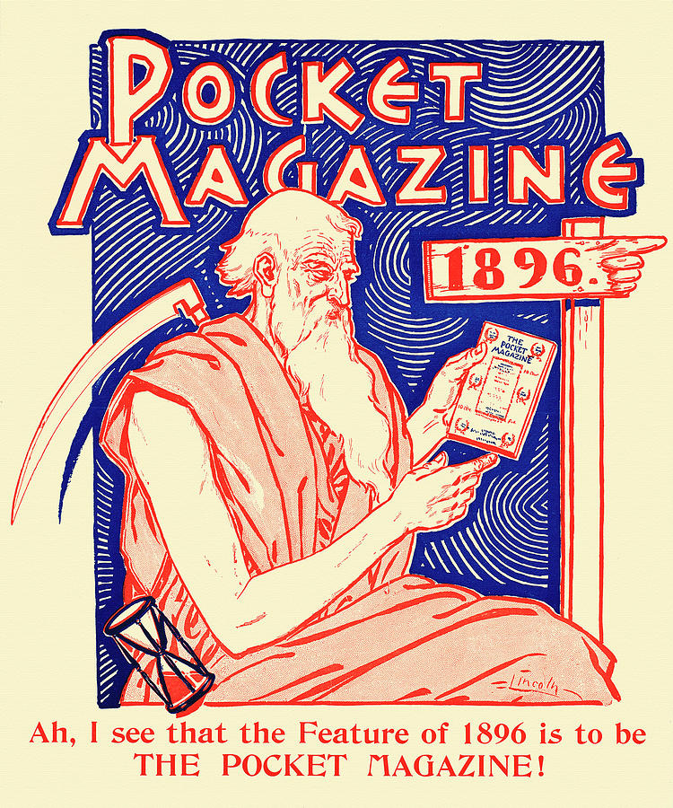 Pocket magazine 1896 Painting by 