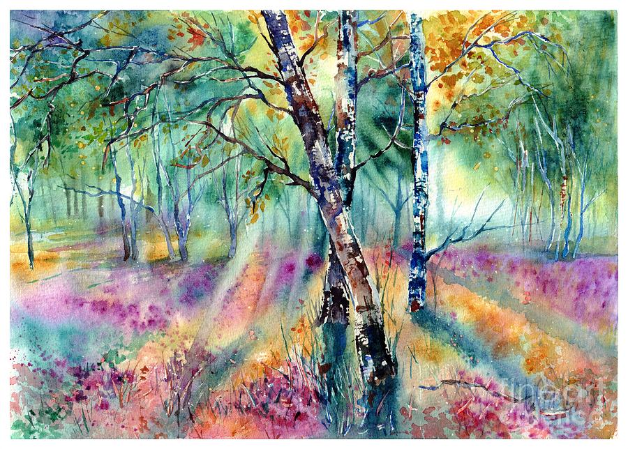 Summer Painting - Poetry Of Summer by Suzann Sines Summer Painting - Poetry Of Summer by Suzann Sines