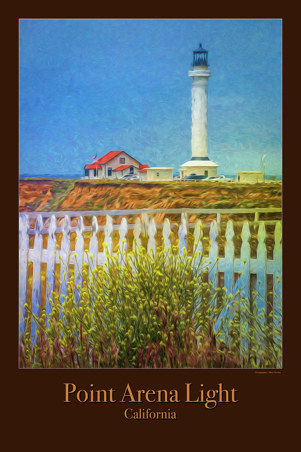 Point Arena Lighthouse 1 Painting