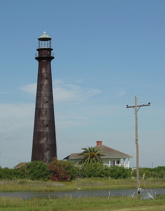 Point Bolivar Lighthouse Photograph by Phyllis Taylor