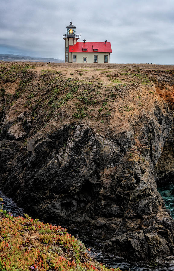 Point Cabrillo Lighthouse California Photograph by Joan Carroll
