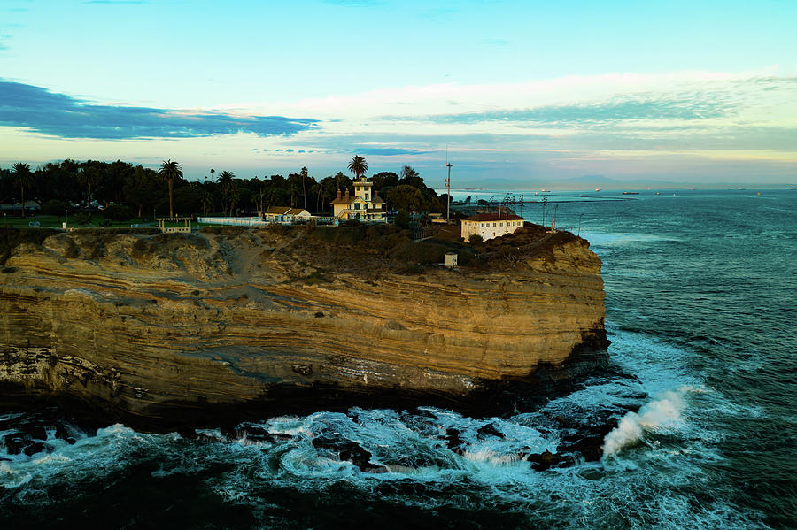 Point Fermin Lighthouse San Pedro California Photograph by Steve Bunch