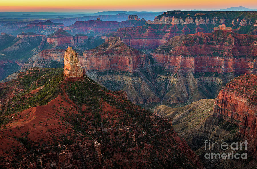 Grand Canyon National Park Photograph - Point Imperial Dawn by Inge Johnsson