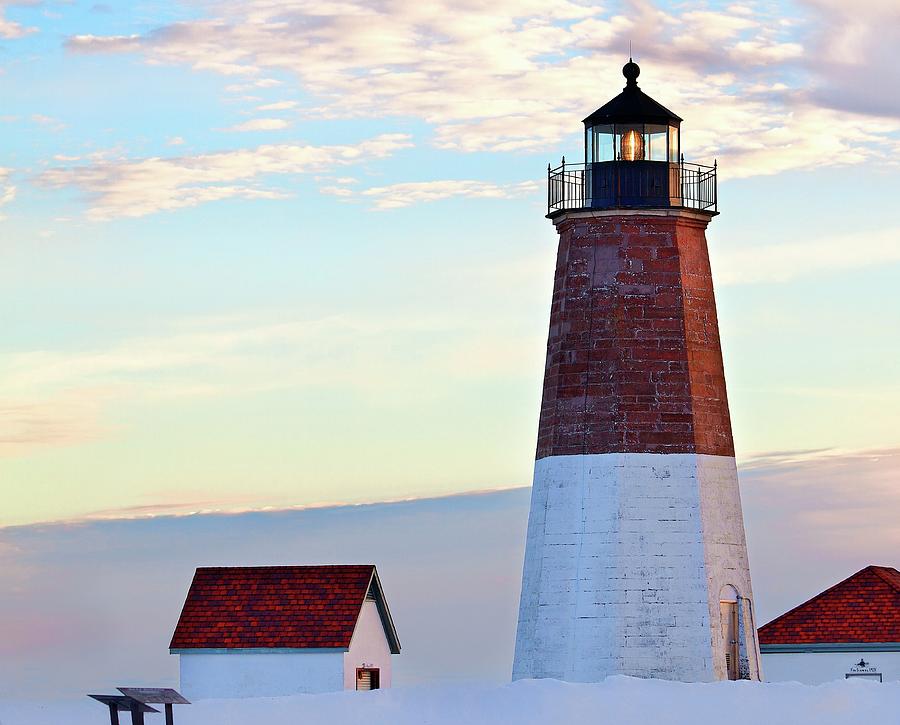 Point Judith Lighthouse Photograph by Photographs by Joules