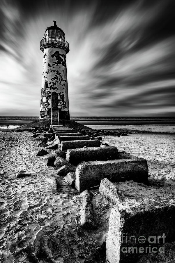 Point of Ayr Lighthouse Photograph by Adrian Evans