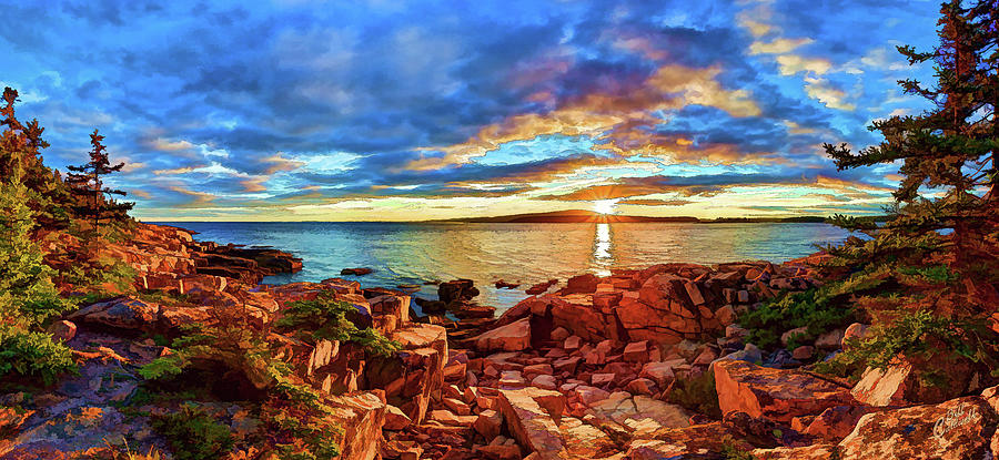 Schoodic Point of View Photograph by ABeautifulSky Photography by Bill Caldwell