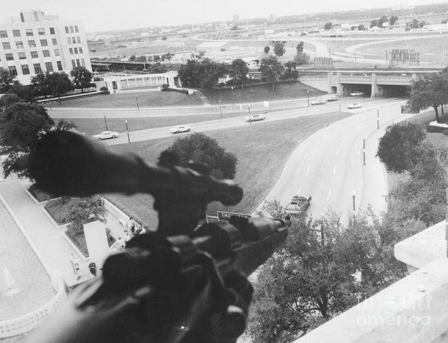 Point Of View Of Kennedy Assassin Photograph by Bettmann