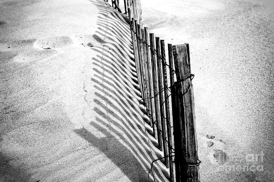 Point Pleasant Dune Shadows Photograph by John Rizzuto