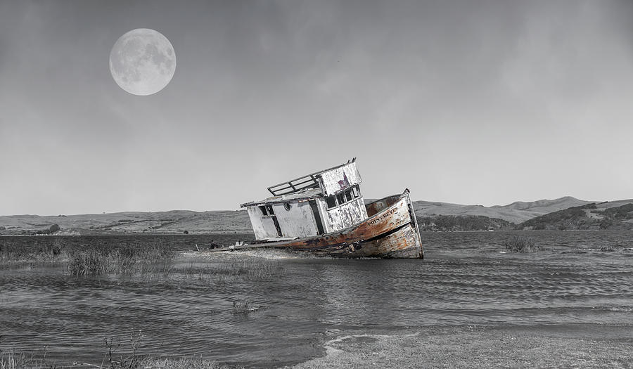 Point Reyes California Shipwreck Photograph
