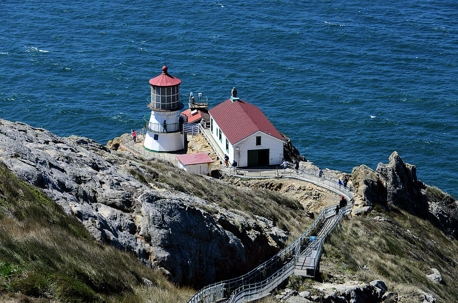 Point Reyes Lighthouse Photograph by Rschnaible