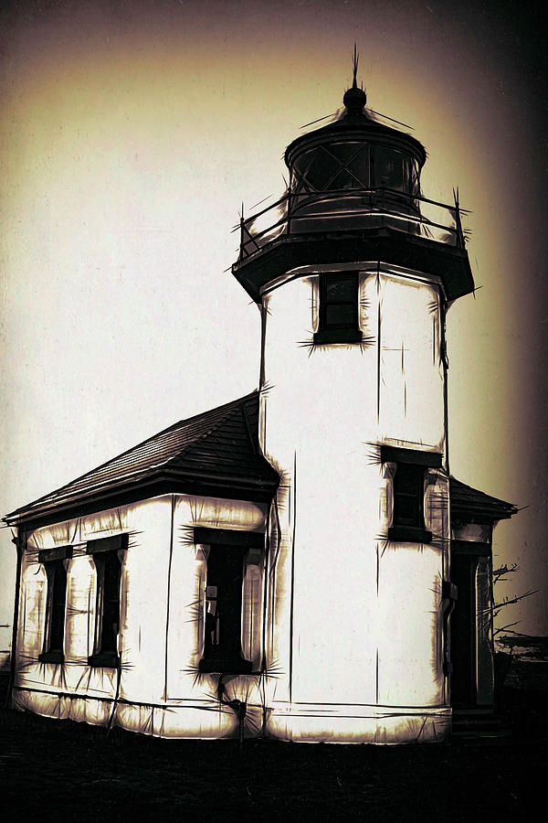 Point Robinson Lighthouse Vashon Island Photograph