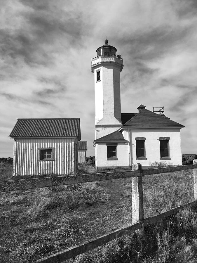 Point Wilson Lighthouse Photograph by Jerry Abbott