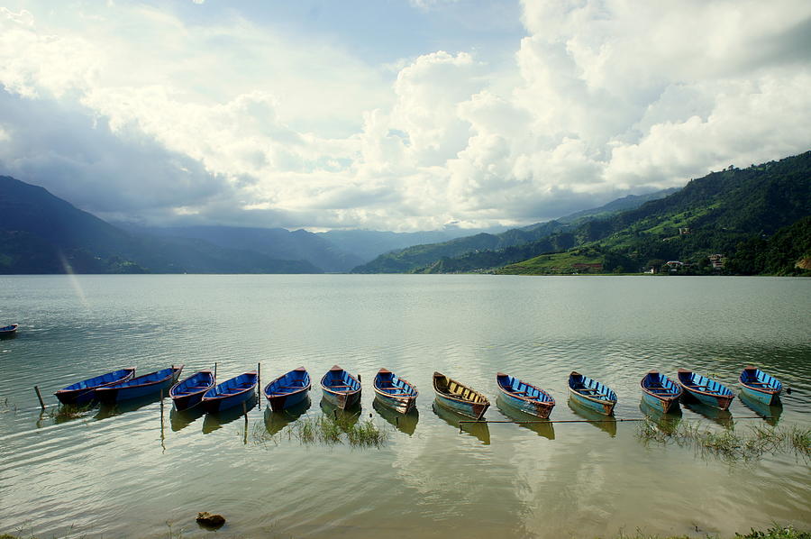 Pokhara, Lakeside Photograph by Nigel Killeen