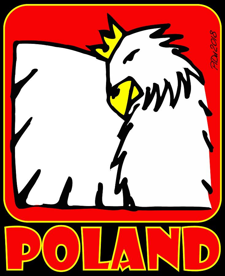 Poland Eagle Digital Art by Piotr Dulski