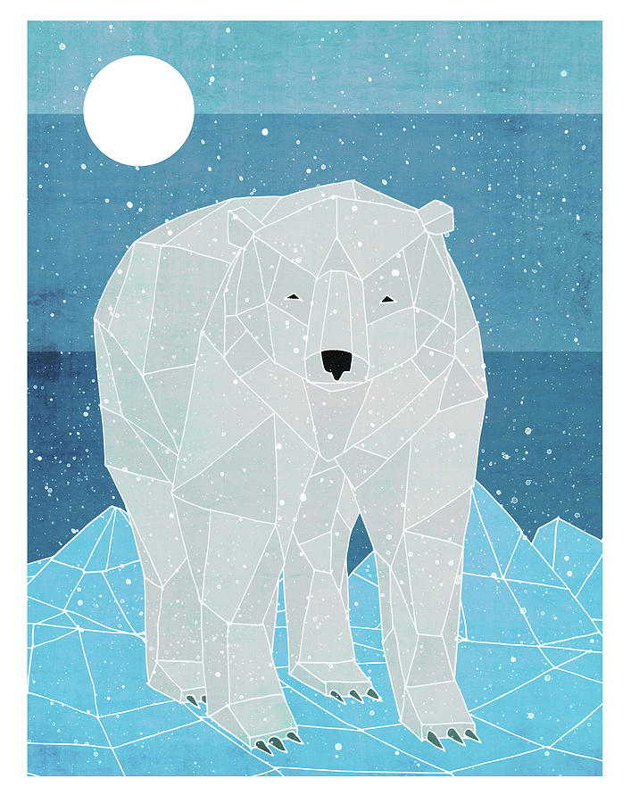 Bear Painting - Polar Explorer by Ric Stultz