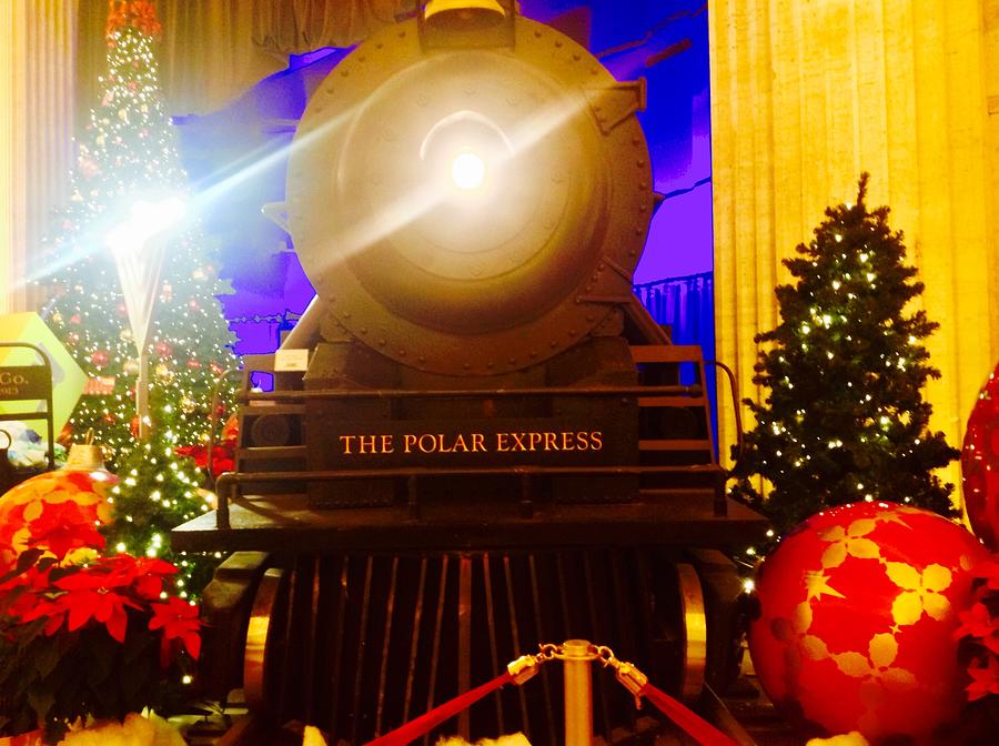 Polar Express at Union Station Photograph by Jacqueline Manos