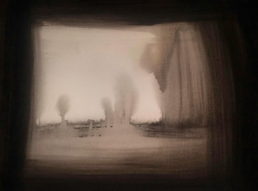 Abstract Painting - Polaroid Landscape by Vale Anoai